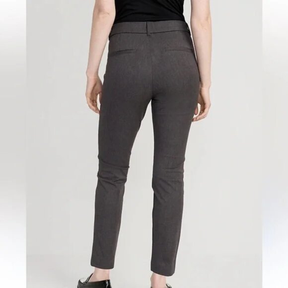 Old Navy Women's Ankle length Charcoal Gray Pixie pants size 10 - Picture 2 of 6